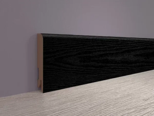 Плинтус MDF Bonkeel 24033 Чёрное Дерево (80х16х2400 мм) в Магнитогорске