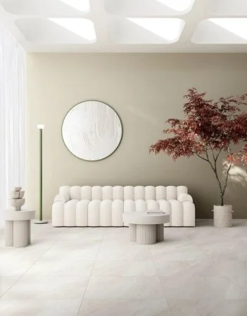 Керамогранит Coliseum Контеа Уайт 60х60 (Натуральный и Реттифицированный) в Магнитогорске