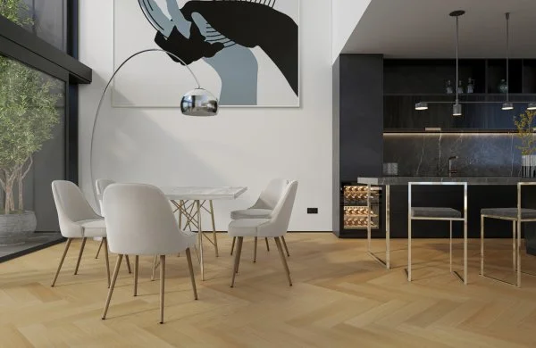 Паркетная доска Quartz Parquet Английская Ёлка Дуб Тоскана 33-407 в Магнитогорске