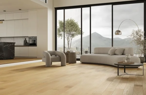 Паркетная доска Quartz Parquet Классик 5 мм Дуб Медовый Раф 463 в Магнитогорске