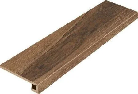 Керамогранит Italon Мезон Волнат ступень угловая правая 330*1200 в Магнитогорске