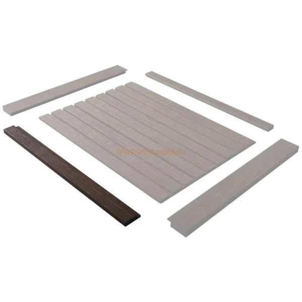 Финишный молдинг LF124A BR396 правый декорированный (42х12х2700мм) в Магнитогорске