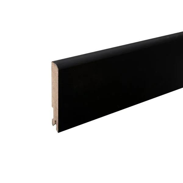 Плинтус MDF Bonkeel 24032 Чёрный Софт (100х16х2400 мм) в Магнитогорске