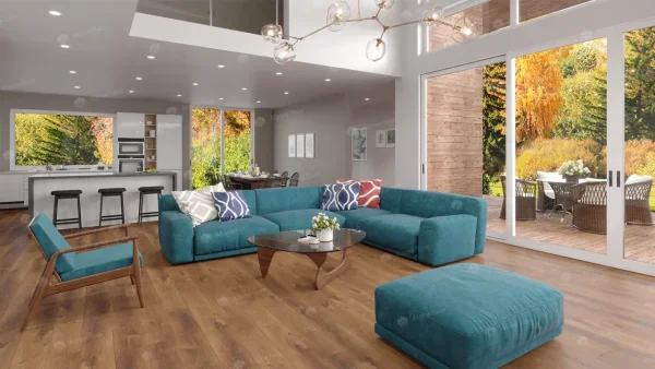 Кварц-виниловая плитка Alpine Floor Premium XL Дуб Насыщенный ЕСО 7-7, 8 мм. 43 класс в Магнитогорске