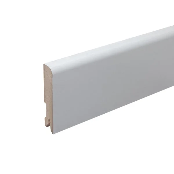 Плинтус MDF Bonkeel 24116 Белый (80х16х2400 мм) в Магнитогорске