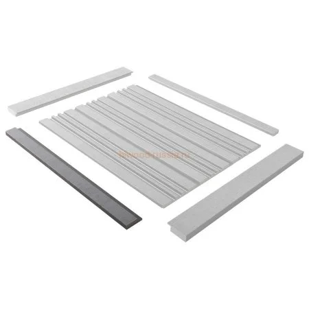 Финишный молдинг LF124A S339S правый декорированный (42х12х2700мм) в Магнитогорске