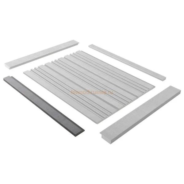 Финишный молдинг LF124A S339S правый декорированный (42х12х2700мм) в Магнитогорске