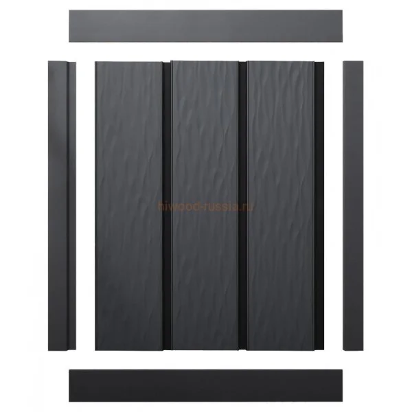 Финишный молдинг LF124A GR15K правый декорированный (42х12х2700мм) в Магнитогорске