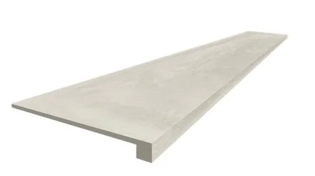 Керамогранит Coliseum Экспо Уайт Ступень фронтальная (Натуральный, 33х60) в Магнитогорске