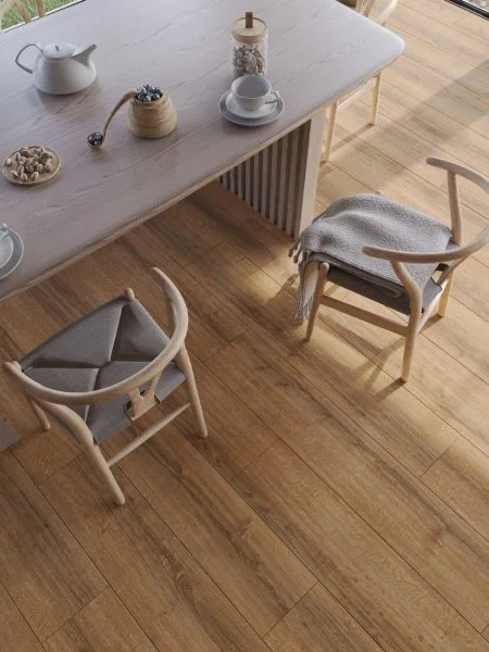 Ламинат Egger PRO 8/33 4V Large Aqua+ Дуб Шерман коньяк коричневый EPL184 в Магнитогорске