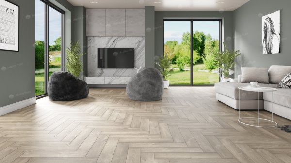 Кварц-виниловая плитка Alpine Floor Parquet Дуб Натуральный Отбеленный ЕСО 16-5 2.5 мм. 43 класс в #REGION_NAME_DECLINE_PP#