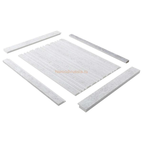 Финишный молдинг LF124B W50 левый декорированный (31х12х2700мм) в #REGION_NAME_DECLINE_PP#