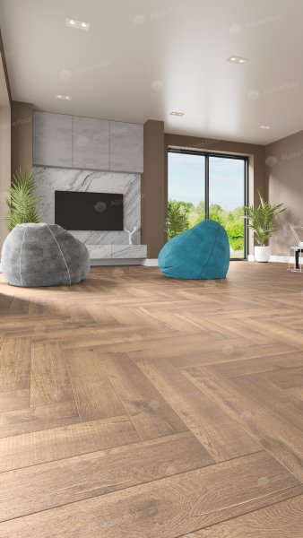 Каменно-полимерная плитка Alpine Floor Parqet Light Дуб Royal ECO 13-2, 4 мм 43 класс в #REGION_NAME_DECLINE_PP#